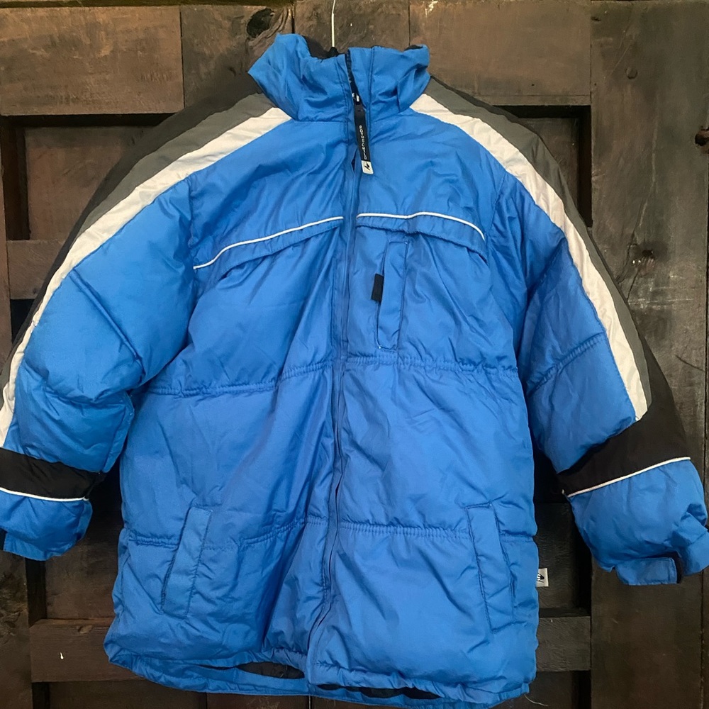 Rothschild Extreme Rider double zip ski jacket, gently used, size 10-12.
